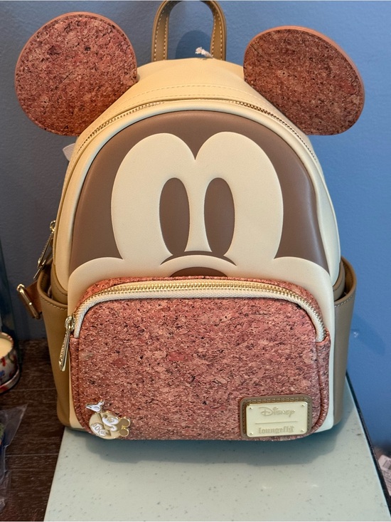 Loungefly Handbags - Loungefly Mickey Cork-Ear Mini Backpack